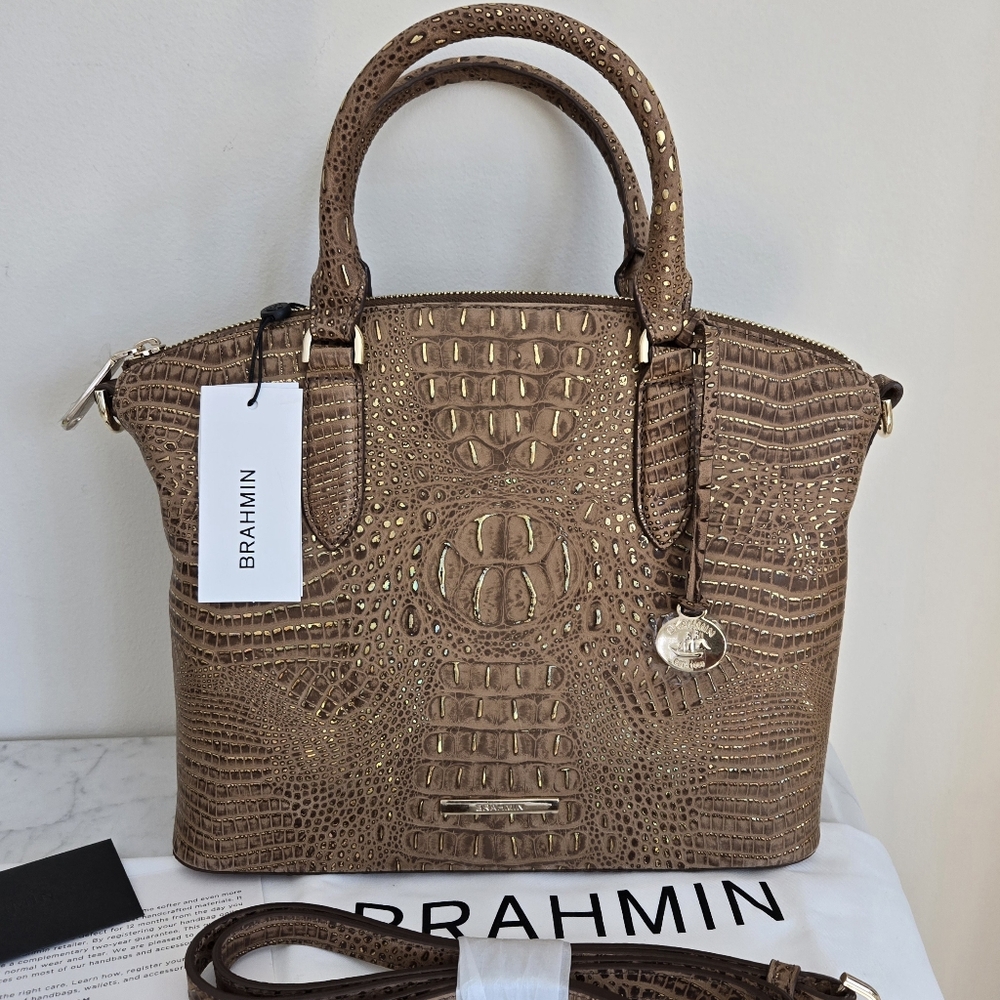 Brahmin Duxbury Vintage Gold Mini Melbourne